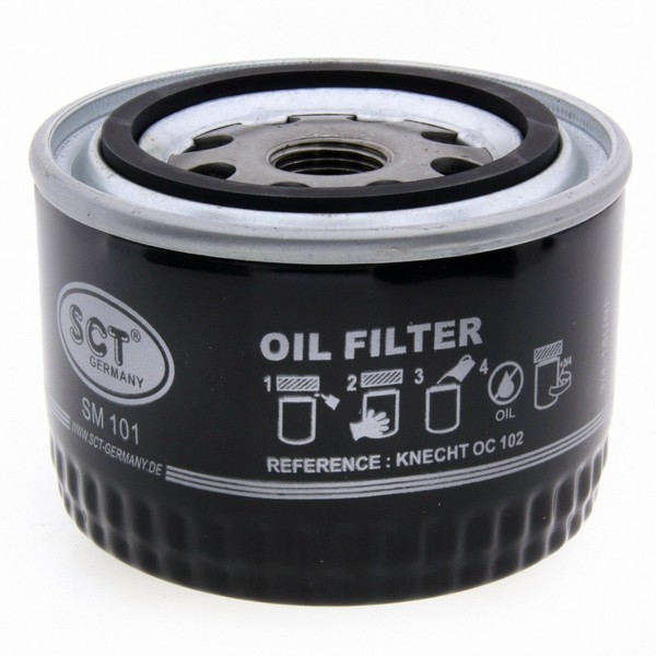 SCT ÖLfilter SM101 Filter Motorfilter Anschraubfilter Passend FüR Audi Opel Ford-image