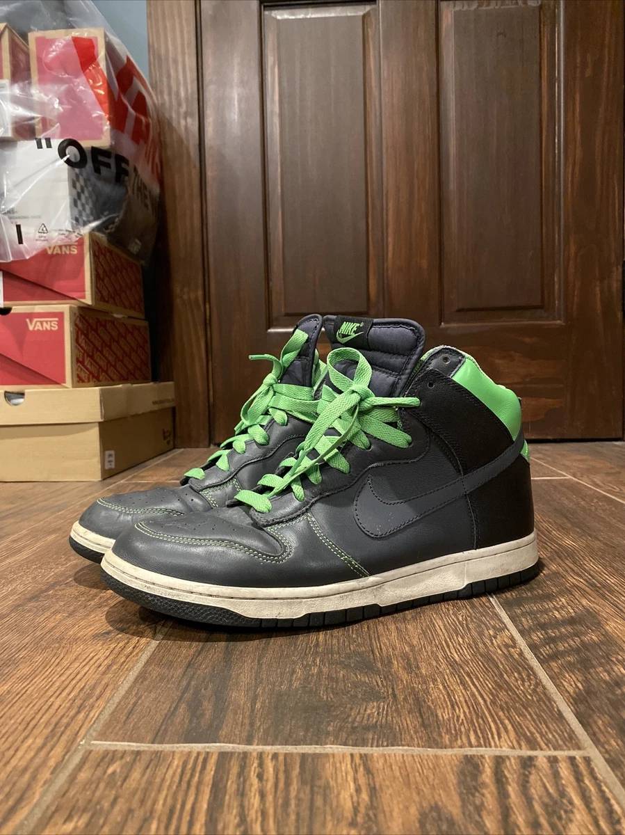 VTG Nike Dunk High Anthracite 317982-031 Basketball Shoes Men\'s 13 2008 Read Pls Nike Dunk High Retro Men main image 4