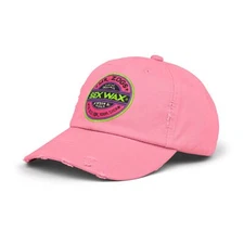 Mr. Zogs Sex Wax Neon 2 Logo Distressed Hat Outlaw Surf