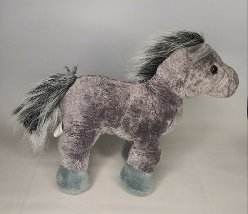 GANZ Webkins Grey Arabian & Pink Pony Beanie Plush Stuffed Animal Toys - Picture 6 of 10