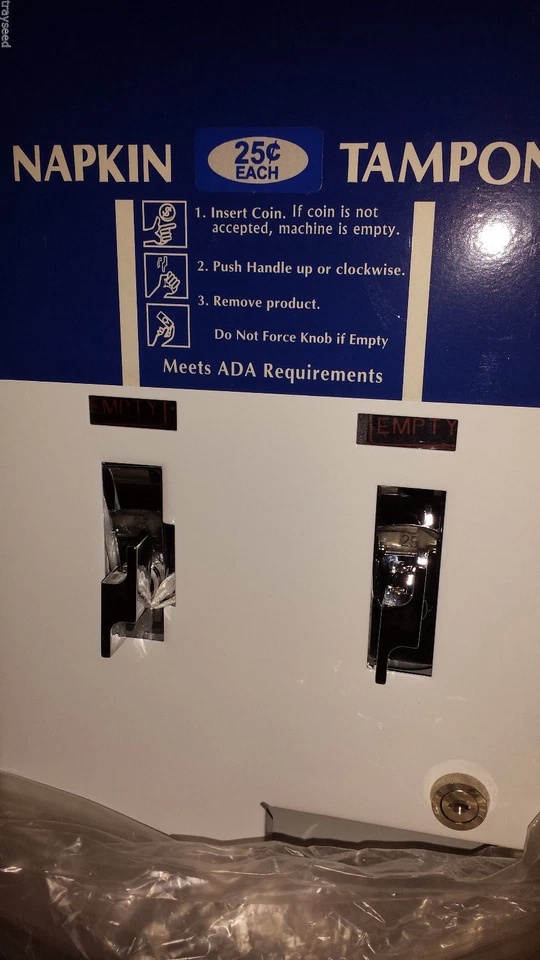 9AAY3 Napkin/Tampon Vending Machine ED1-25 - Image 2 of 3