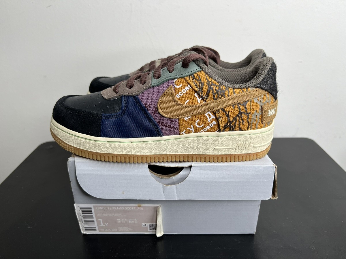 Nike Air Force 1 Low Travis Scott Cactus Jack (PS) Preschool TR