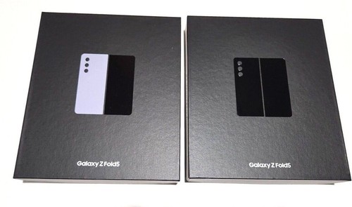 Genuine Samsung Galaxy Z Fold 5 Empty Box - With/Without Accessories -Blue/Black - 第 2/13 張圖片