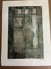 Original Mixed Media Collage  “Imperial Quest “   On Acid Free Paper  By Linda