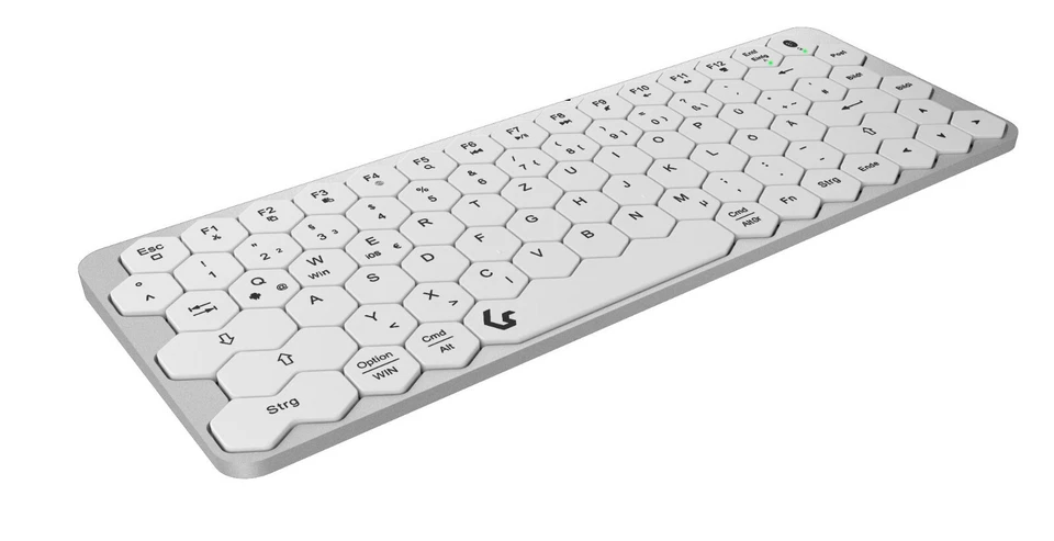 KeySonic KSK-5020BT-S Bluetooth Mini-Tastatur 61010 B-WARE - Bild 3 von 4