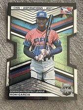 Roni Garcia 2023 Panini Extra Edition #174 Aspirations Die-Cut Parallel #/76