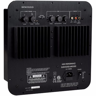 Dayton Audio SPA1000 1000W Subwoofer Plate Amplifier