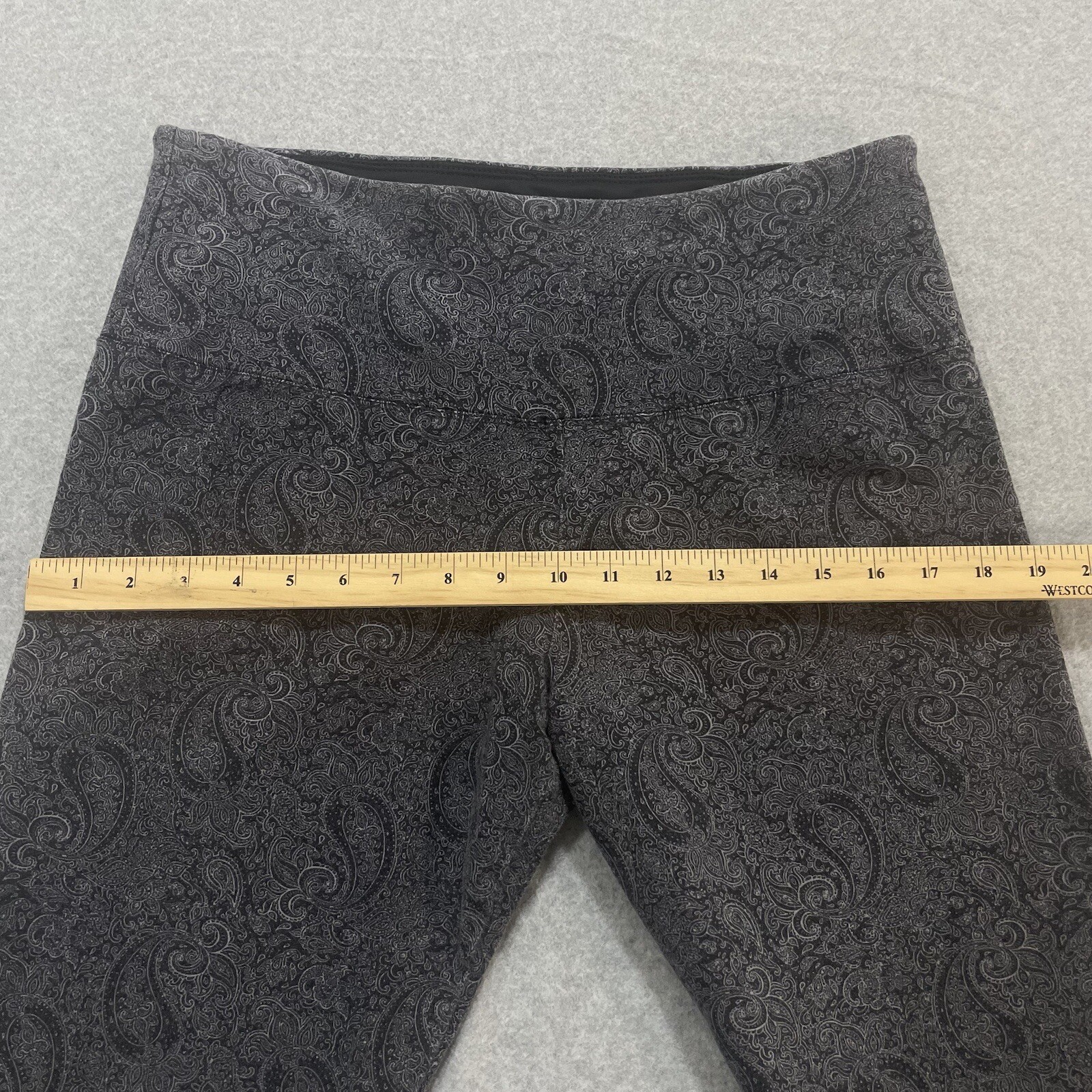 Suave Leggings Revolutionary Tummy Control Size Women Paisley Print