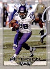 Adrian Peterson 2016 Panini Playoff #106 Minnesota Vikings