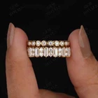 2.5Ct Baguette Cut Simulated Diamond Eternity 2-Band Ring 14k Yellow Gold Over