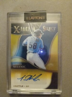 2021 Panini Select Jarred Kelenic X-Factor Gold Auto /10
