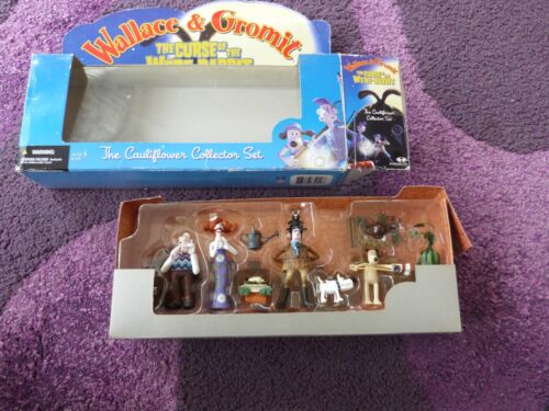 Wallace & Gromit The Curse Of The Were-Rabbit Cauliflower Collection Set - Photo 1/7