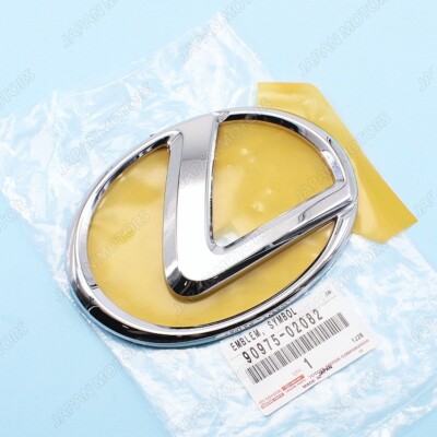 Genuine OEM Lexus GX RX LS Front Grille Radiator Chrome Emblem