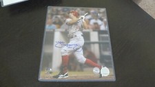 CINCINNATI REDS JEFF KEPPINGER AUTOGRAPHED 8 X 10 PHOTOGRAPH
