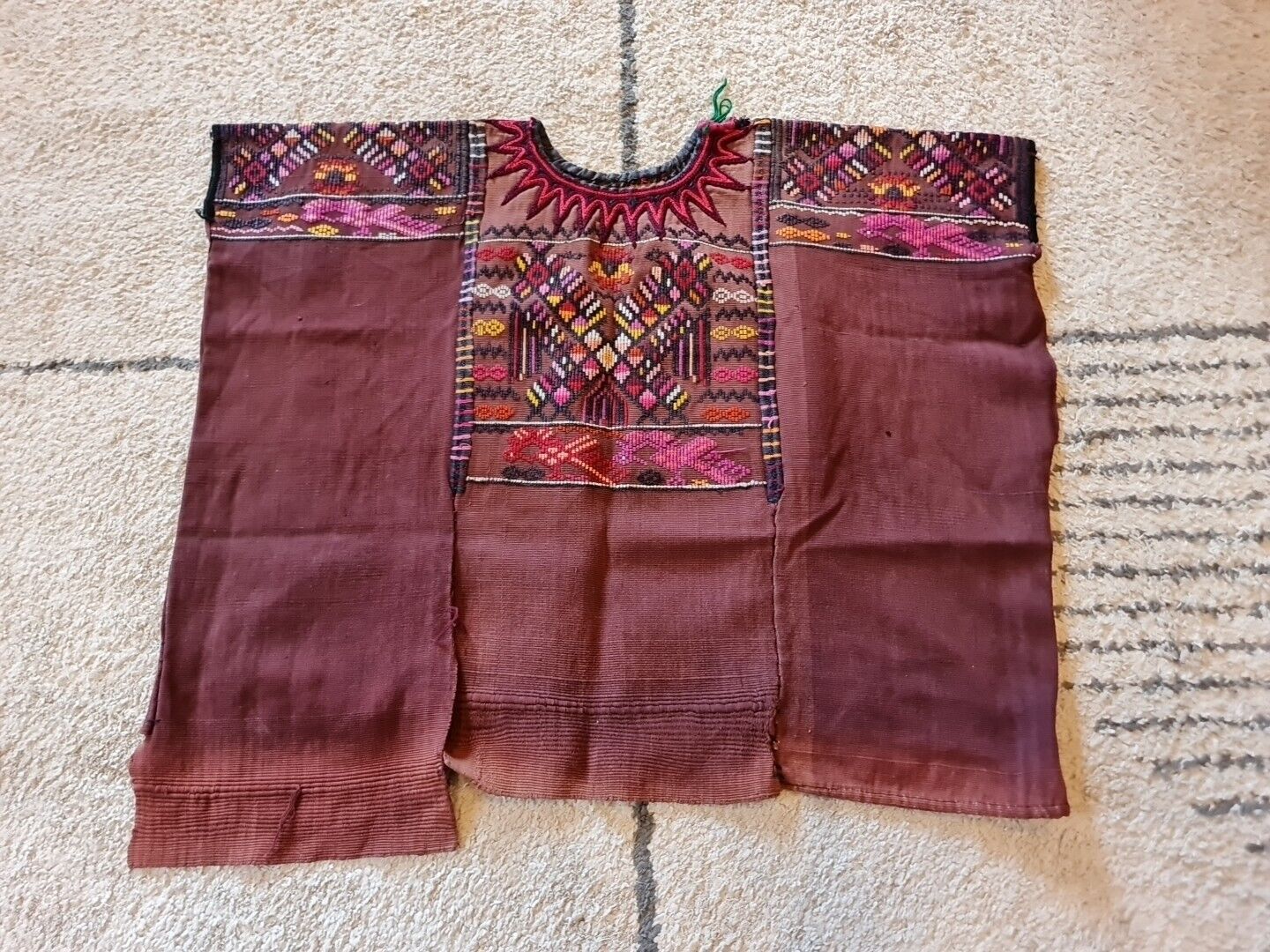 Vintage Handcrafted - CEREMONIAL HUIPIL - Guatemala- Mayan - Garment - Aztec