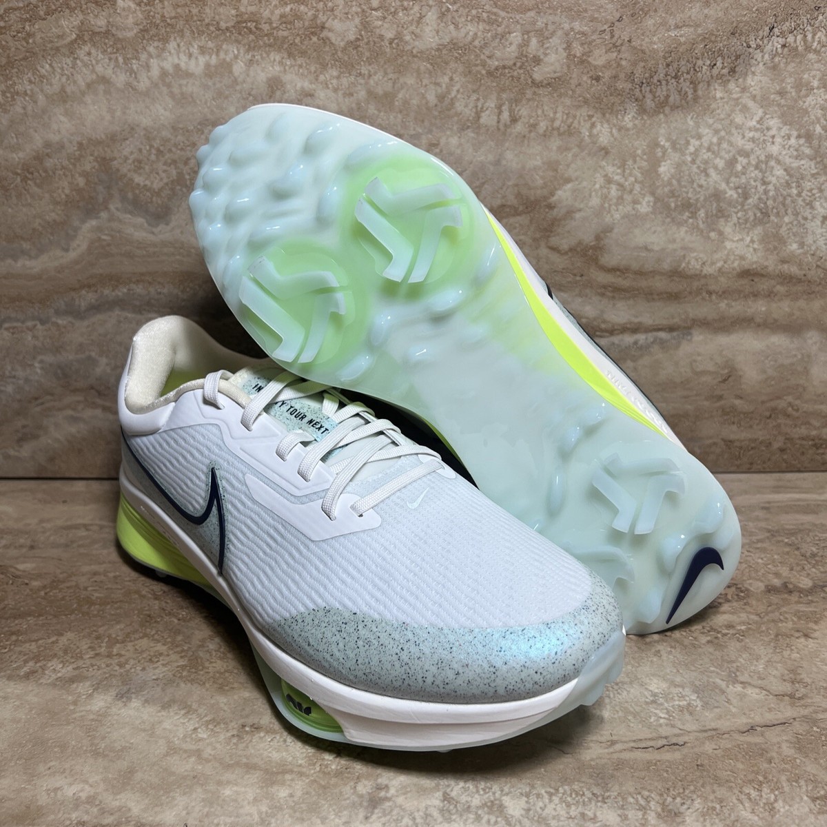 Nike Air Zoom Infinity Tour Next% Golf Sail Volt Men's Size 8