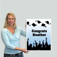 2 Tall Design Your Own Giant Graduation Card