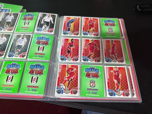 10/11 Topps Match Attax Premier league Trading card Binder With 302 Cards - Picture 11 of 23
