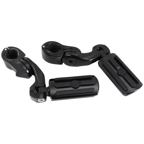 1.25"Angled Adjustable Short Highway Pegs Set For Street Glide FLHX Deluxe FLDE - Bild 9 von 11