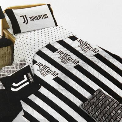 Steppdecke F.C. Juventus Offizielle gesteppte Tagesdecke - verschiedene Größen V755