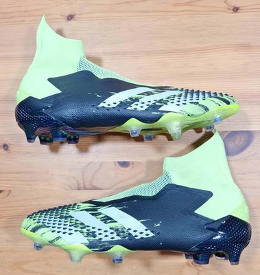 Adidas Predator Control Mutator 20+ Men Size 12 Black Green Soccer Cleats EH2863