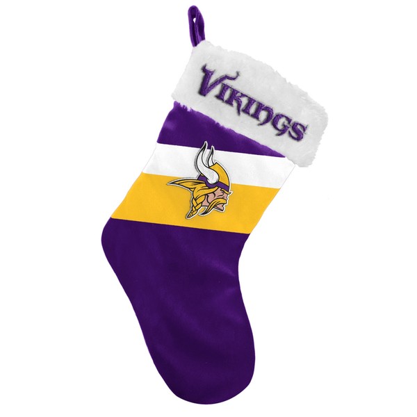 Nfl Minnesota Vikings Santa Claus Stocking Strumpf Nikolaus Weihnachten 6827-image
