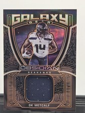 2021 Panini Obsidian - Galaxy Gear DK Metcalf #GG-DK Electric Etch Orange /75 