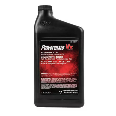 #ad Powermate Vx Air Compressor Oil 1 qt 018 0060CT Powermate Vx 018 0060CT $26.16