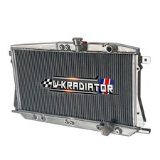 All Aluminum Radiator For 1985-1987 1986 Honda Prelude 2.0 Si 2.0l Base 1.8l At