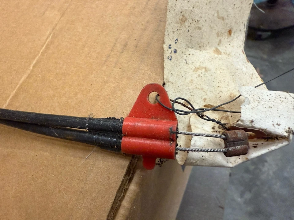 NOS 1976 1977 1978 1979 1982 Ford Granada RH Bucket Seat Control Wire Cable 1980 - Image 2 of 4