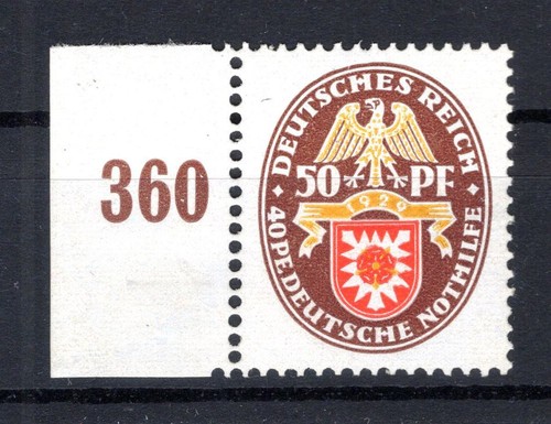 DR-Weimar 434I ABART ** MNH MINT 600EUR (CA9356