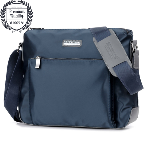 Waterproof Messenger Bag Mens Travel Casual Fashion Shoulder Crossbody Male Pack - Picture 9 of 12