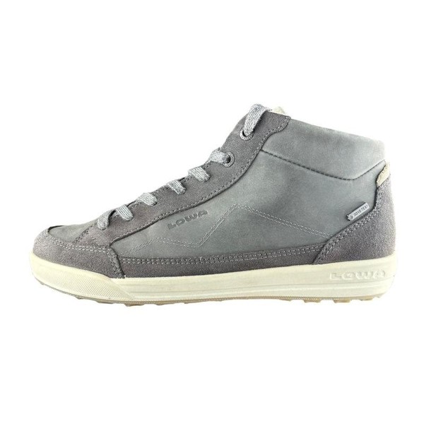 Women Lowa Boots Grey Leather 40