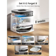 NIB Lefant M3 Robot Vacuum 12000Pa Self Emptying Smart Mop Cleaner