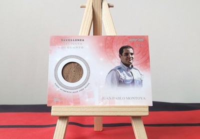 Topps F1 Eccellenza 2025 Juan Pablo Montoya Reliquia Di Guanto Card /5
