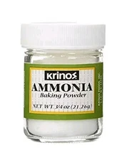 KRINOS Ammonia - Baking Powder 21.26 g X 4 Pc