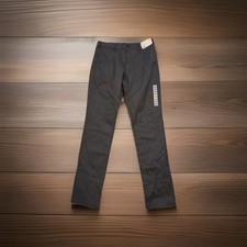 Uniqlo Men's Slim Fit Chino Flat Front Pants Gray, 32x34