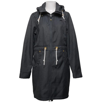 Schmuddelwedda, Parka, Damen, Größe: L, Grau, Polyester, Einfarbig, Scuba #aCy