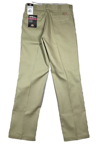 Dickies 874 Original Fit Work Pants Men’s Size 34x34 Khaki New NWT