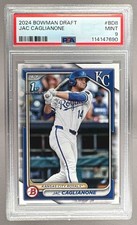 114147690 Jac Caglianone 2024 Bowman Draft #BD-8 Rookie 1st RC PSA 9