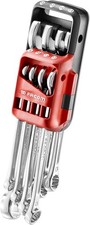 Facom 8-Piece Metric Spanner Set with Carry Case – 8–19 mm Open End