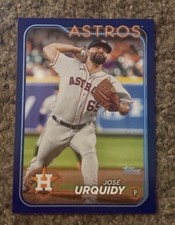 2024 Topps Series 2 - Jose Urquidy #552 Royal Blue - Houston Astros