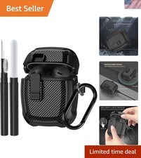 Military Armor Case for Google Pixel Buds Pro 2022/2024 with Lock  Cleaner Kit