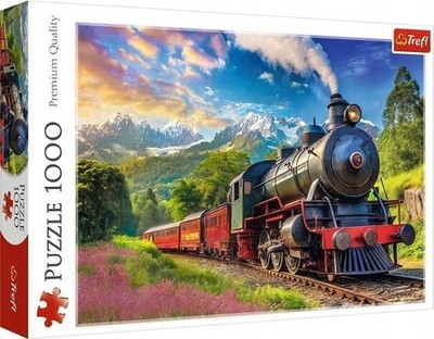 NEW Trefl Jigsaw Puzzle 1000 Pieces Premium Quality Train Journey
