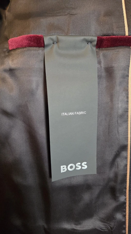 Chaqueta de cena Hutson de terciopelo de algodón para hombre 40R Foto 4 de 4