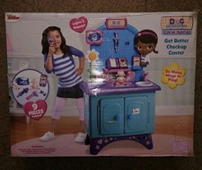 Doc McStuffins Get Better Checkup Center Toy Hospital Pet Vet Disney Junior New-