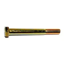 MIDWEST FASTENER 00732 Grade 8, 1/2"-13 Hex Head Cap Screw, Zinc Yellow Steel,