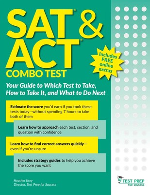 SAT and ACT Combo Test Heather Krey Taschenbuch Kartoniert / Broschiert Englisch