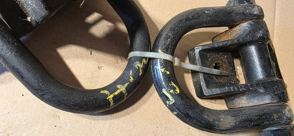 Juego de ganchos de bucle de remolque ojo de remolque Hummer H2 2003-2009 Foto 2 de 3