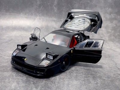 京商 フェラーリF40 LIGHT WEIGHT VERSION BLACK Amazon.com: Kyosho Original 1/18 Ferrari F40 Black Finished